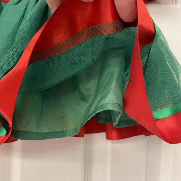 Emily Rose Christmas/ Holiday Unicorn Fluffy Dress. Size 2T. Party Ribbons - Picture 6 of 7